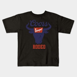 Coors Banquet Rodeo Beer Kids T-Shirt